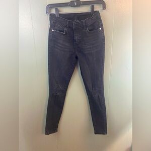 Art Class - Black Grunge Kids Jeans - 12